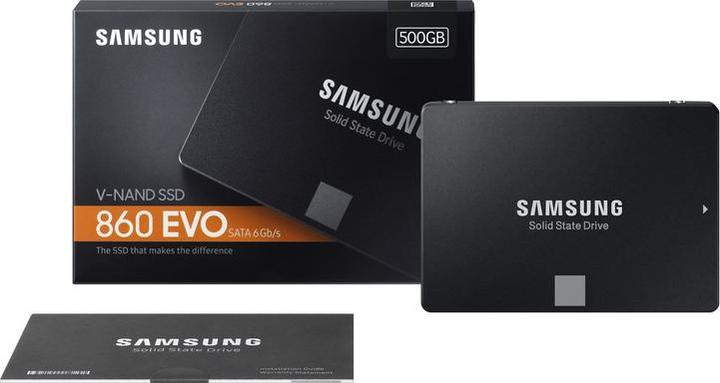Image du produit Samsung 860 EVO Basic (500 Go, 2.5")