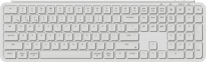 Immagine prodotto Keychron Tastiera wireless Ultra Slim B6 Pro 2.4G (bianco) (B6P-K8)
