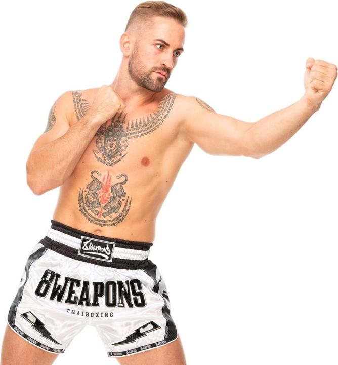 Produktbild 8Weapons 8 Weapons Muay Thai Shorts Carbon - Snow Night (S)