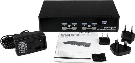 Actual product image StarTech 4 Port USB Kvm Switch