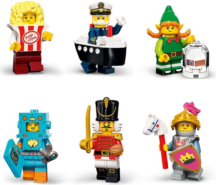 Actual product image LEGO Series 23 - Pack of 6 (71036, LEGO Minifigures)