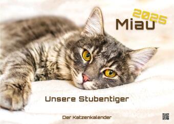 Produktbild Miau - Unsere Stubentiger - Der Katzenkalender - 2025 - Kalender DIN A3 (A3, Deutsch)