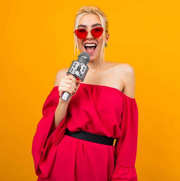 Actual product image Idance Karaoke microphone