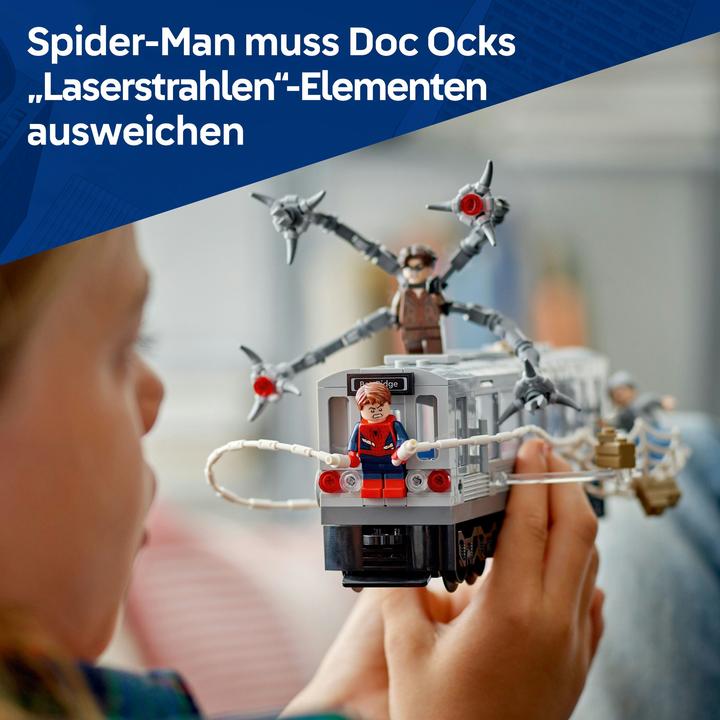 Immagine prodotto LEGO Spider-Man vs. Doc Ock: Showdown in der U-Bahn (76321, LEGO Marvel)