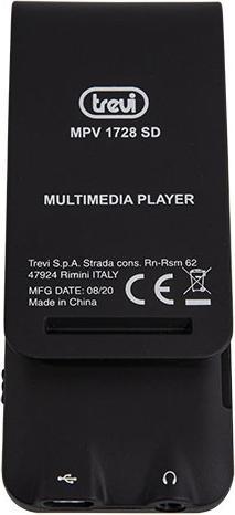 Immagine prodotto Trevi Lettore MPV 1728 SD MP4 (4 GB)