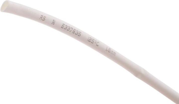 Immagine prodotto Rs Pro White low shrink temp tube 1.6mm i/d