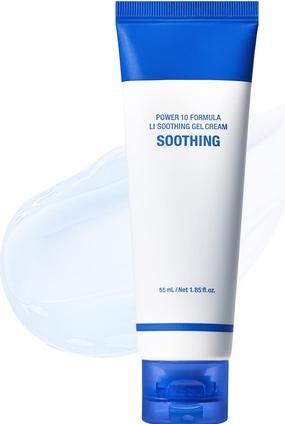 Skin Gin LI Soothing Gel Cream with Licorice Extract and Guaiazulene Redness Relief 1.86 fl.oz. (Körpercreme, 55 ml)