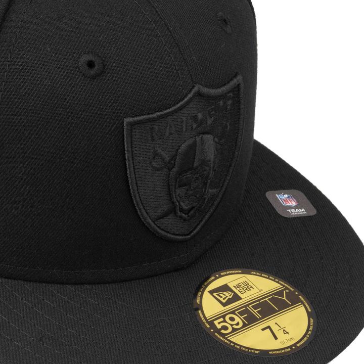 Produktbild New Era 59Fifty Blacked Las Vegas Raiders (7 5/8)