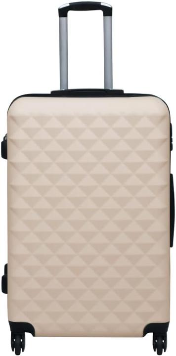 Image du produit VidaXL Set de trolleys, or (Bagage à main (jusqu'à 50l), M (50 - 90l), L (90 - 115l))