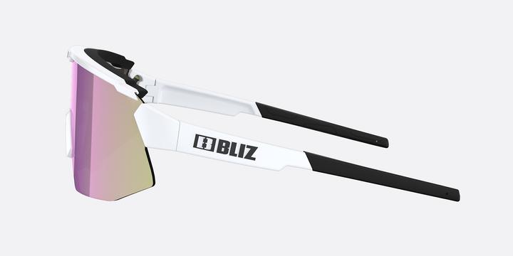 Actual product image Bliz Breeze Small (matt white, Clear, Brown w Rose Multi)