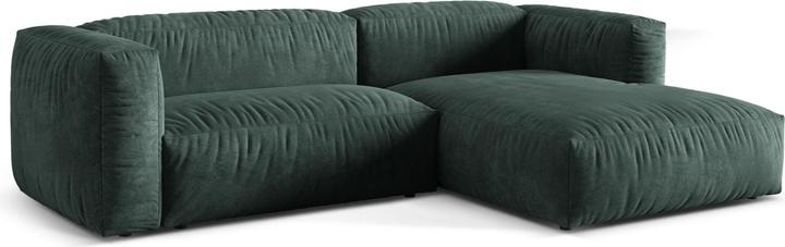 Actual product image Micadoni Modular Right Corner Sofa, "Martina", 2 Seats, 283x176x75 Made in Europe (Corner sofa)