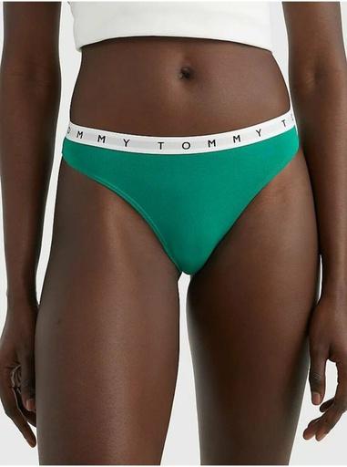 Immagine prodotto Tommy Hilfiger Mutandine perizoma donna 3P, Green Mal/French Orchid/Desert Sky, S (S, M)