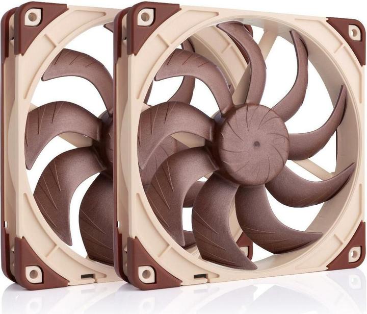 Noctua NF-A14x25 G2 PWM Sx2-PP (140 mm, 2 x)