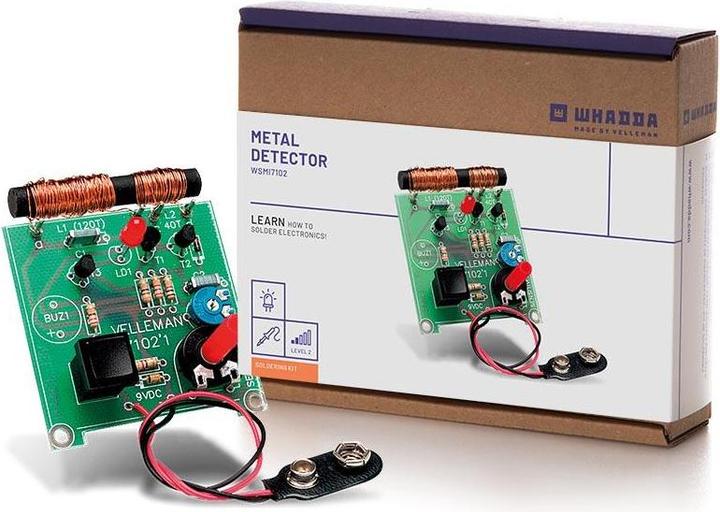 Produktbild Whadda Bausatz Metalldetektor (Elektronikkit)