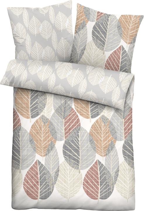 Produktbild Biberna Komfort Feinbiber Bettwäsche 4168-555 natur (Bettwäsche Set, 135 x 200 cm, 80 x 80 cm)