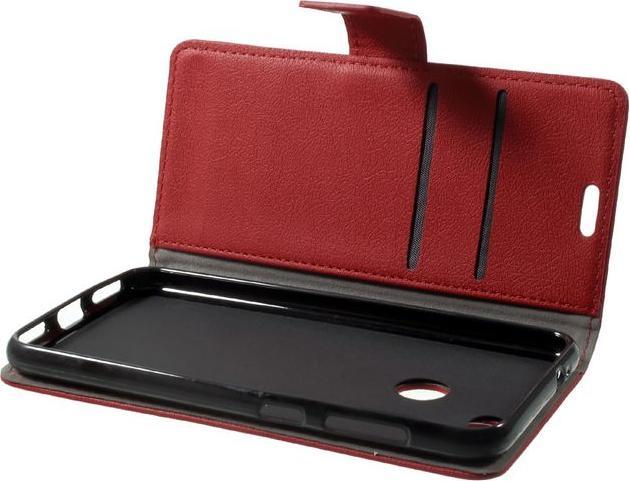 Actual product image MU Classic Leather cover with stand function (Huawei Y6 Pro (2017))