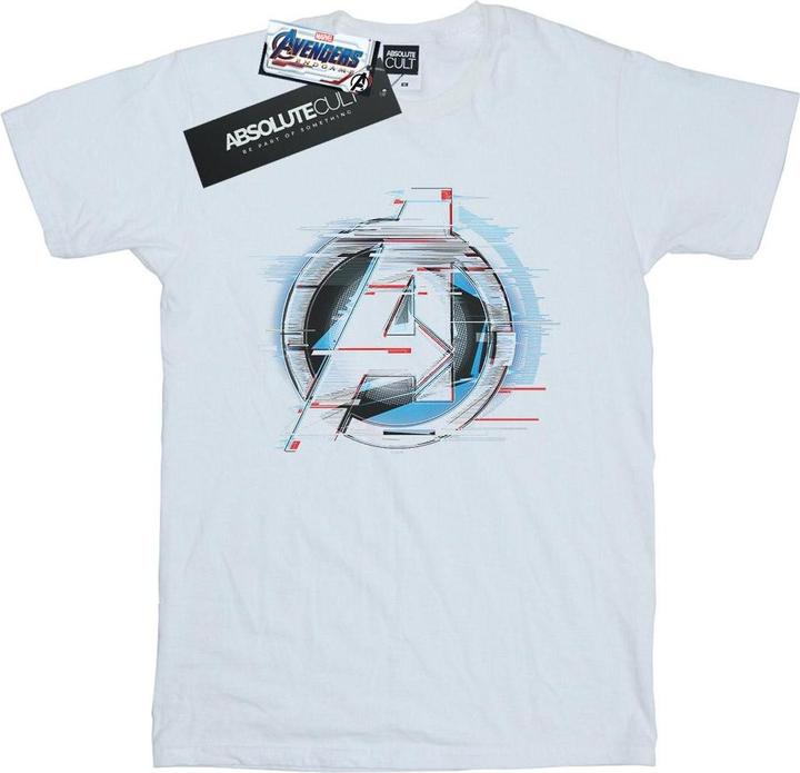 Avengers Endgame Team Tech Logo TShirt (XXL)
