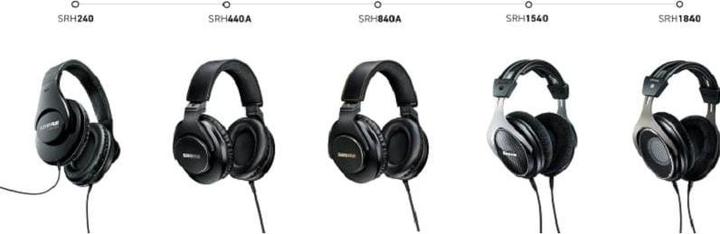 Produktbild Shure SRH-440A-EFS (NC, Kabelgebunden)