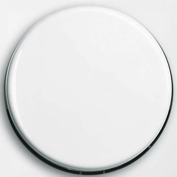 Produktbild Busch-Jaeger Dimmer-Zentralscheibe mit Drehknopf, Befestigungsmutter und Glimmlampe