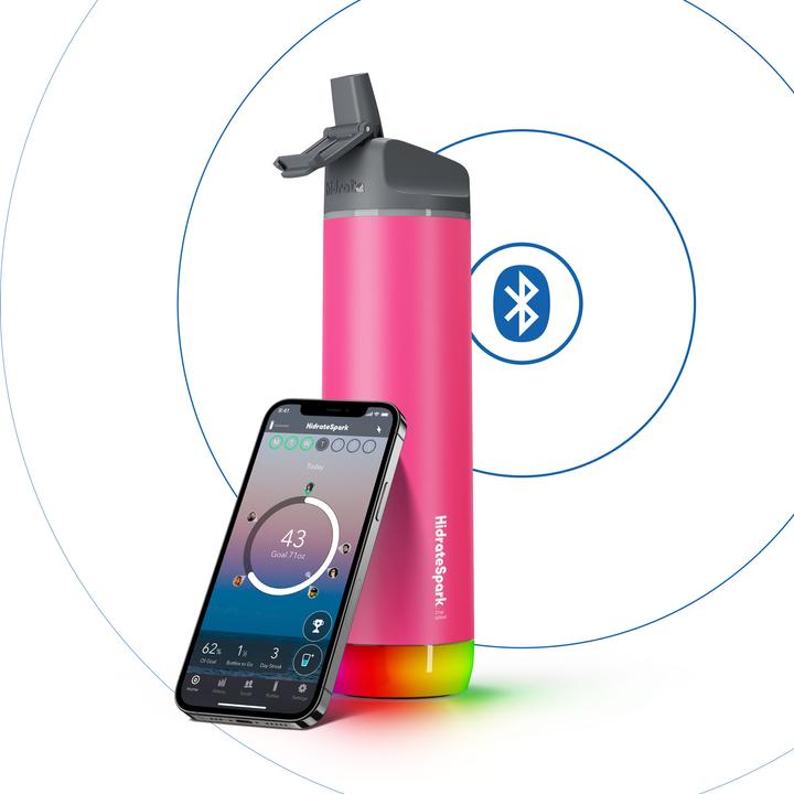 Produktbild HidrateSpark Hidrate Spark Pro 21 oz. Straw Fruit Punch (0.62 l)