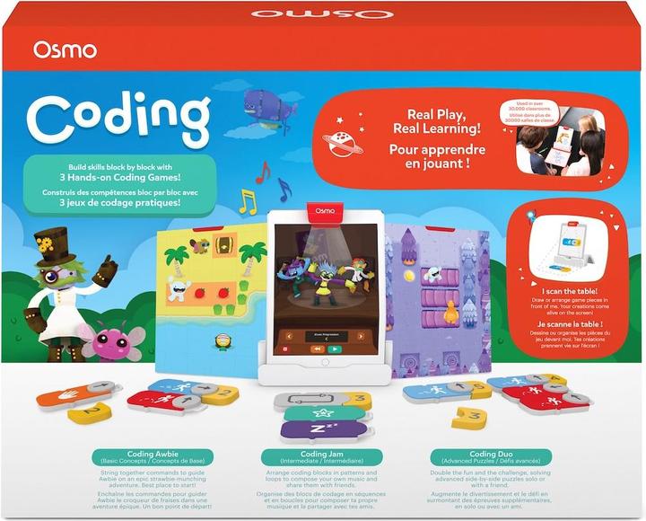 Image du produit Play Osmo Coding Starter Kit pour iPad avec base Osmo incl. (Français, Anglais)