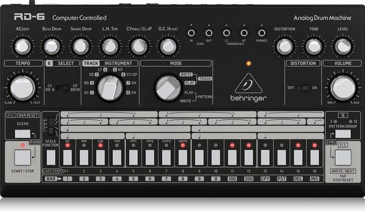 Actual product image Behringer RD-6-BK Maszyna perkusyjna - czarny