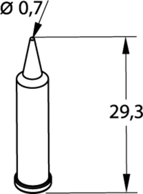 Immagine prodotto Kurtz Ersa Punta saldatore Ersadur, no piombo 0,7mm (Punta di saldatura)