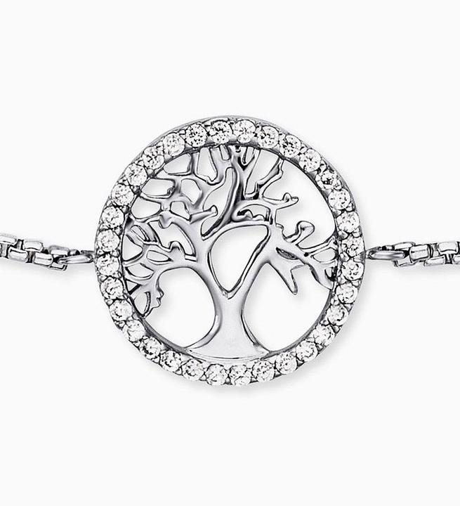 Immagine prodotto Engelsrufer Bracciale albero della vita (24 cm, Argento 925)