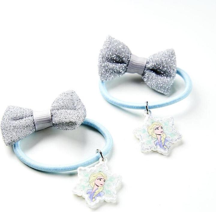Immagine prodotto Cerda Cravatta per capelli Frozen argento fiocco blu 2 pezzi