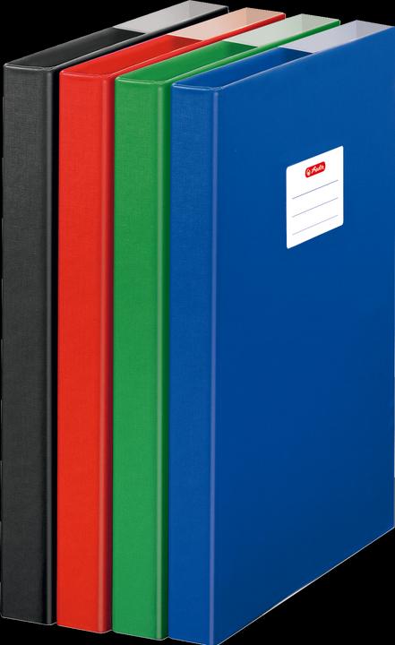 Actual product image Herlitz A4 PP exercise book box assorted