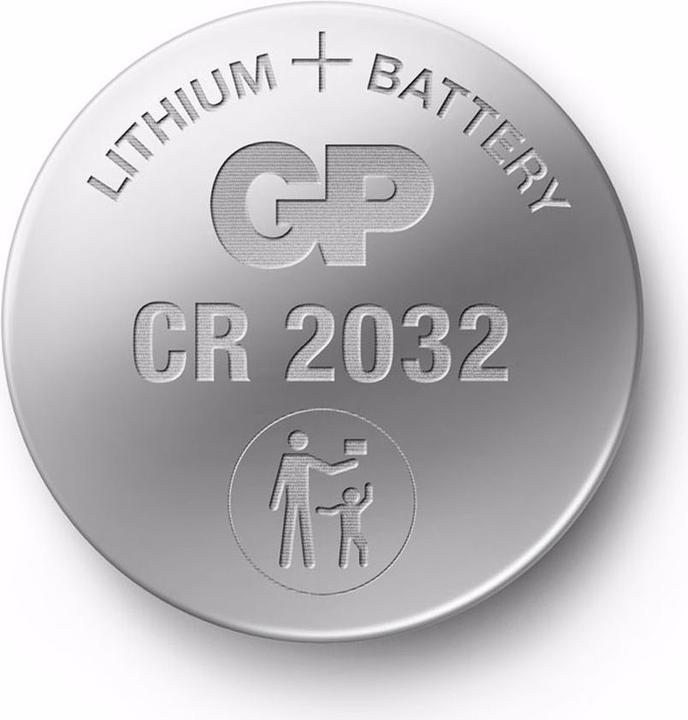 Actual product image GP Batteries Cr2032 (5 pcs., CR2032, 220 mAh)