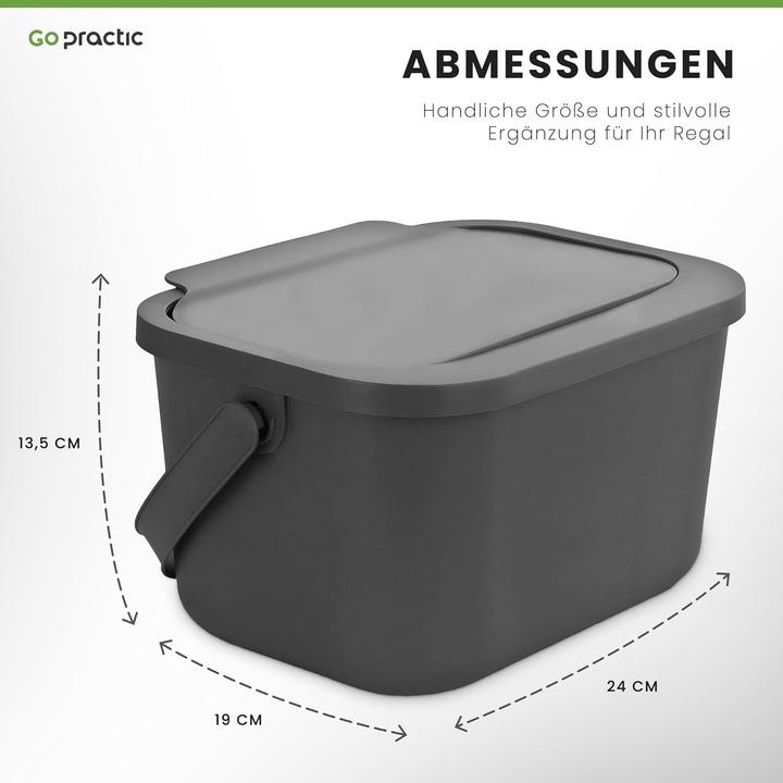 Image du produit Go Practic 4,5L Biomülleimer (4.50 l)