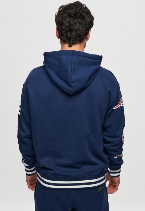 Immagine prodotto Recovered Re:covered Felpa con cappuccio in pile - PATCHES New England Patriots - 3XL (3XL)
