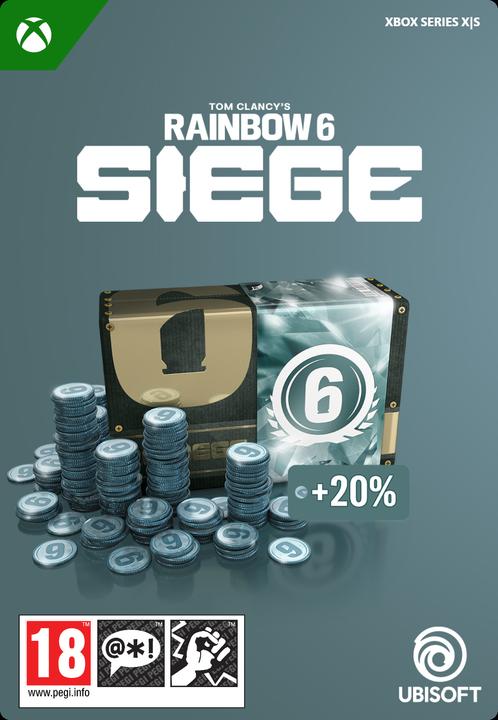Image du produit Microsoft XBOX Tom Clancys Rainbow Six Siege 7,200 R6 Credits Download Code (Windows)