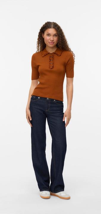 Produktbild Vero Moda AWSHIRLI Gestricktes Poloshirt Polo (M)