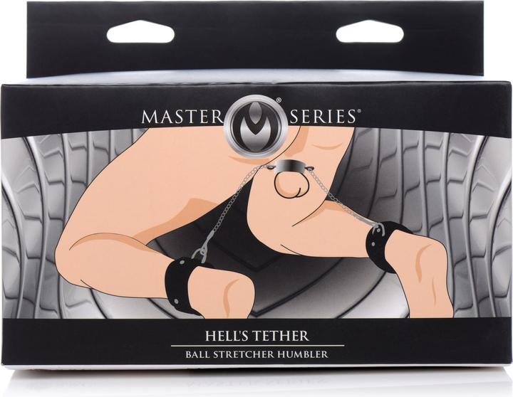 Image du produit Master Series Extenseur de testicules Hells Tether avec attaches pour les pieds