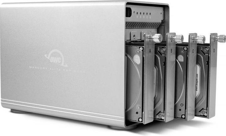 Actual product image OWC Mercury Elite Pro Quad - HDD Enclosure - 2.5/3.5 Inch - Serial ATA III - USB Conne (2.5")