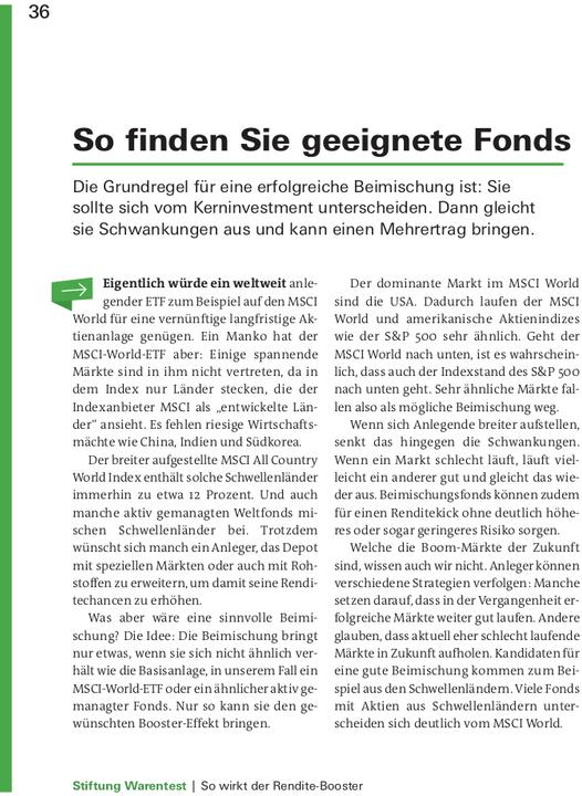 Produktbild Der ETF-Booster für Ihre Geldanlage (Deutsch, Thomas Stoll, 2024)