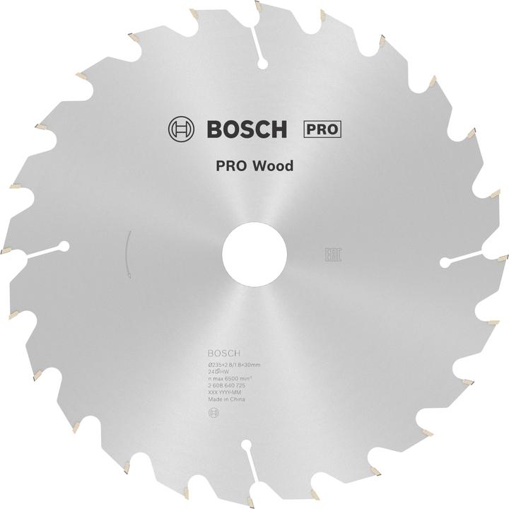 Produktbild Bosch Professional Zubehör PRO Wood Kreissägeblatt, 235 x 2.8 x 30 mm