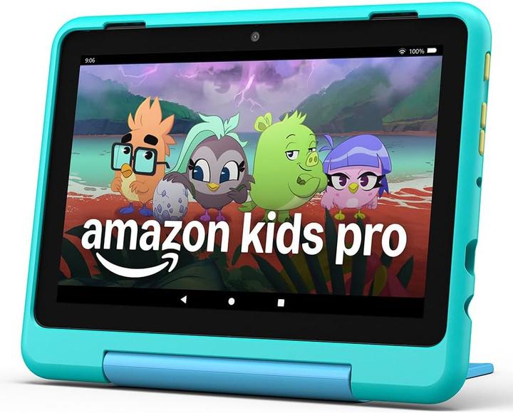 Actual product image Amazon Fire HD 8 Kids Pro (WLAN only, 8", 32 GB, Hello Teal)