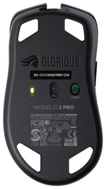 Immagine prodotto Glorious PC Gaming Race Glorious Model D 2 PRO Wireless, 1K Polling - Nero (Senza fili)