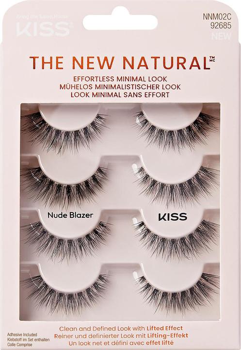 Actual product image KISS Lashes - Ks The New Natural Multipack 02 (Artificial eyelashes)