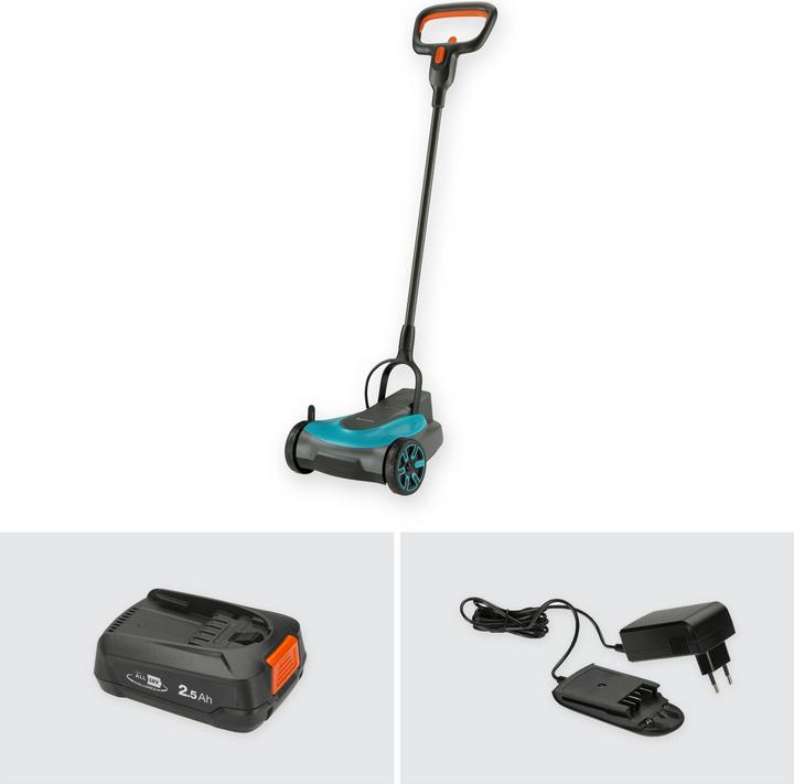 Produktbild Gardena HandyMower 22/18V P4A Ready-To-Use Set (Akkubetrieb)