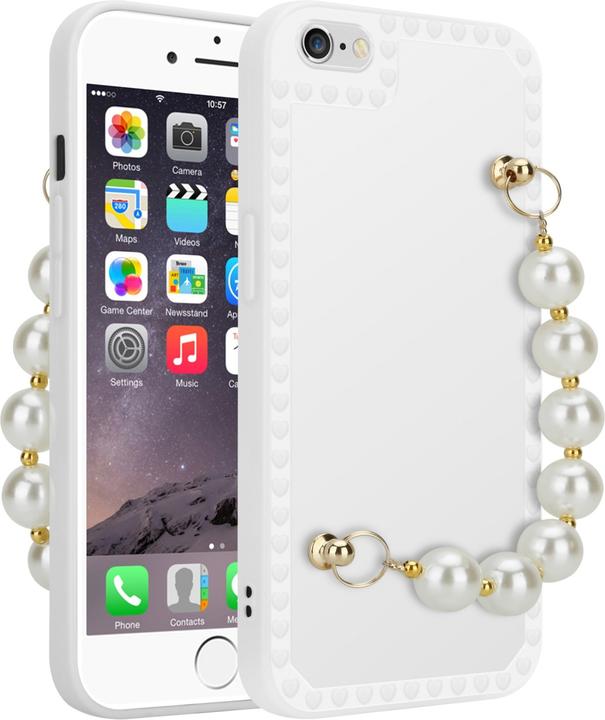 Image du produit Cadorabo Étui pour Apple iPhone 6 / 6S en TPU style perles (Apple iPhone 6)