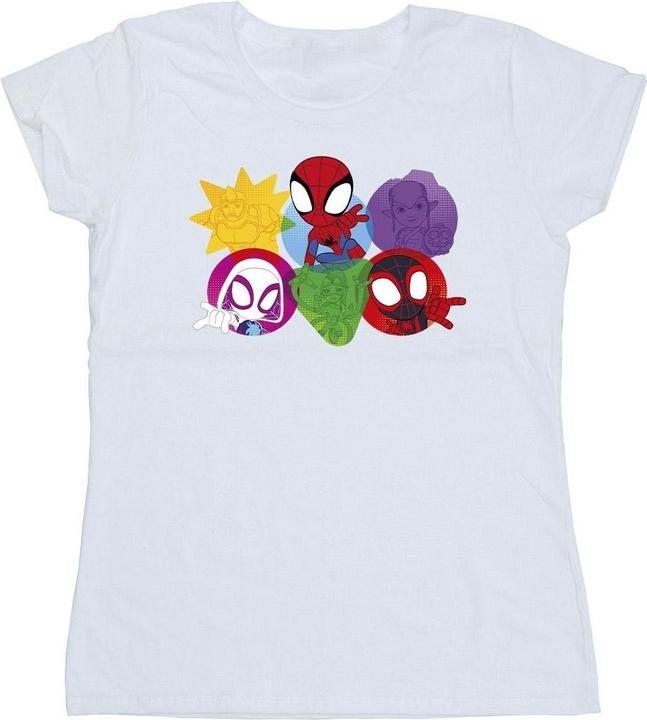 Spidey And His Amazing Friends Faces TShirt (M)