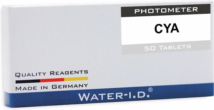 Water ID 50 Tabletten Cyanursäure für PoolLAB Tabletten
