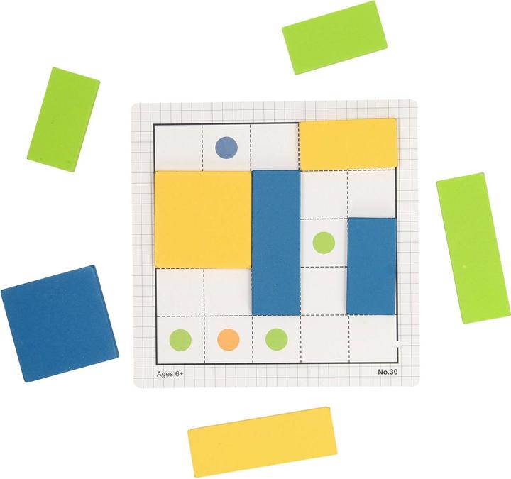 Actual product image IQ Puzzle Wood, Level 3 (1000 pieces)