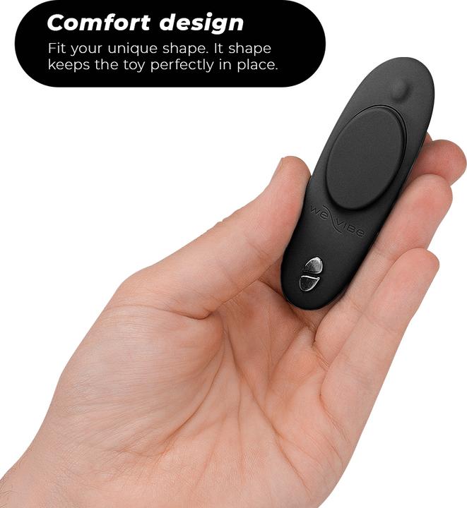 Actual product image We-Vibe Moxie+ Satin Black