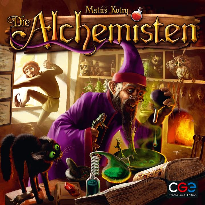 Actual product image Czech games edition CZ034 - The alchemists, Board game, 2-4 players, from 14 years (DE edition) (German)