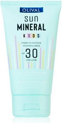 Actual product image Olival Sun Mineral Kids Tanning Lotion for Children SPF 30 150 ml (Sun lotion, SPF 30, 150 ml)